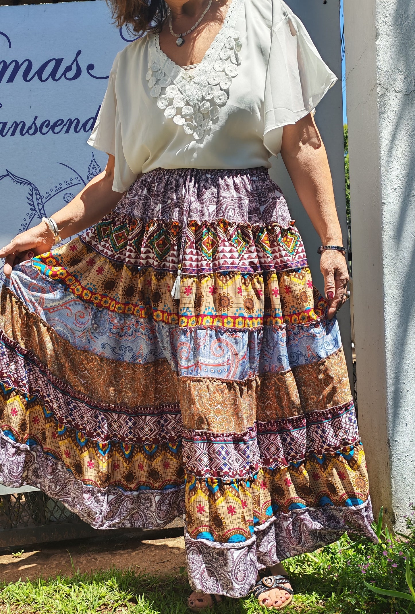 Layer Gypsy Skirt