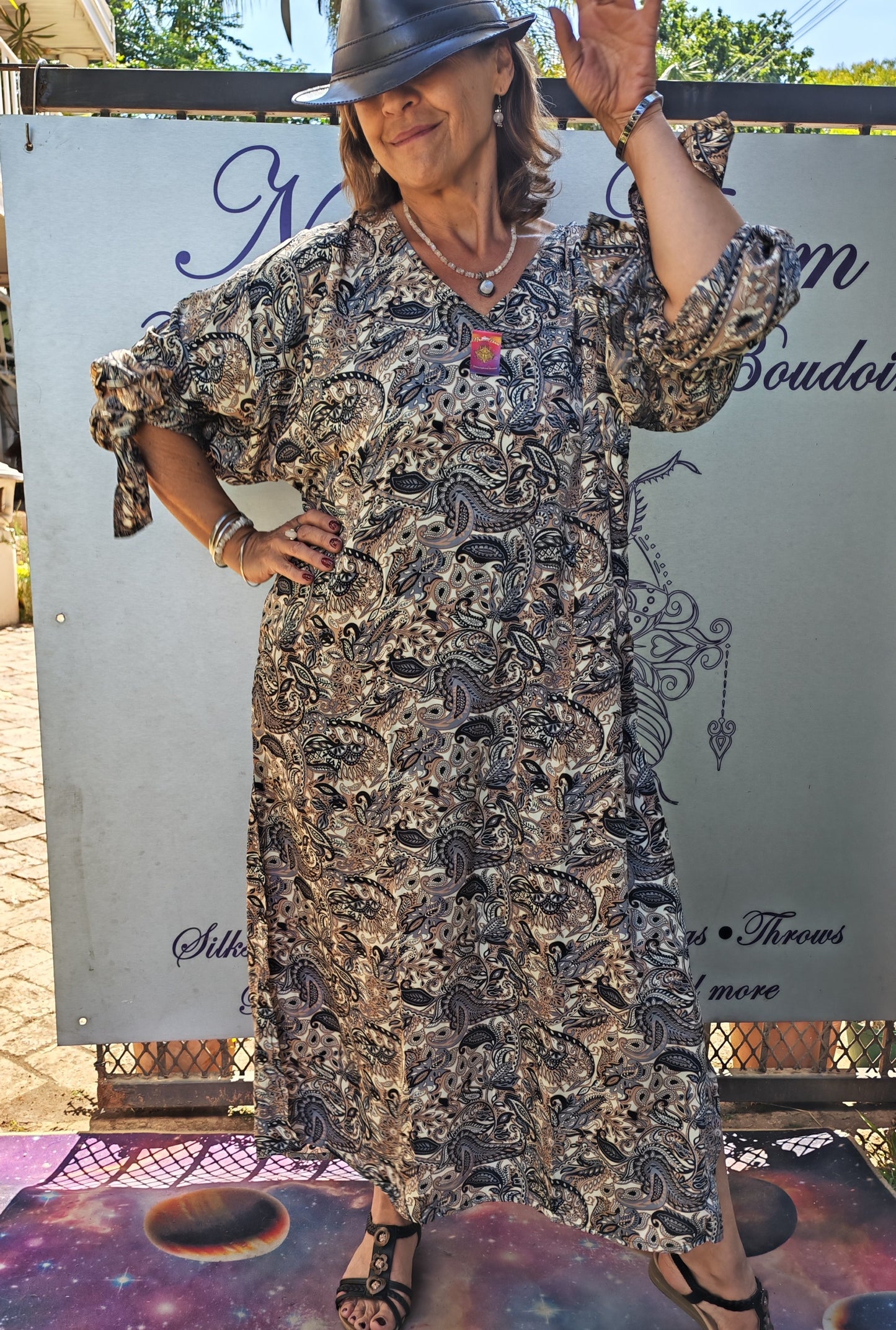 Kimono Sleeve Kaftan