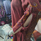 Burgundy Kurti