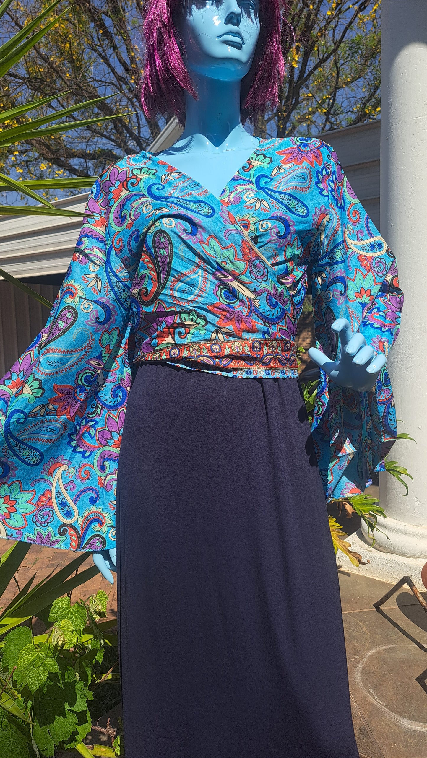 Multi Paisley wrap