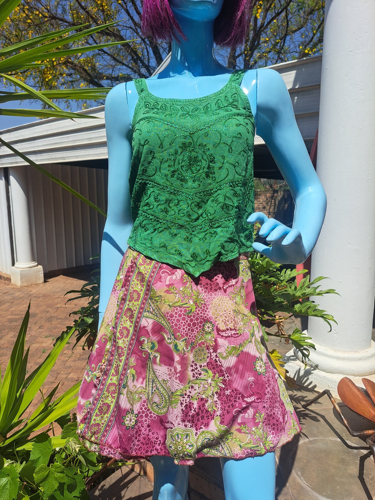 Emerald Pink Mini Wrap