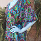 Mandala Kaftan Black