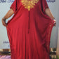 Golden Embroidered Kaftan
