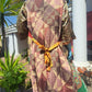 Emerald & Copper Kimono