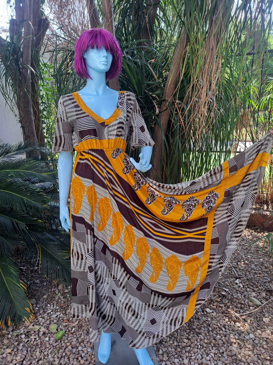 Golden Brown A-Line