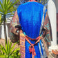 Gold & Royal Blue Kimono
