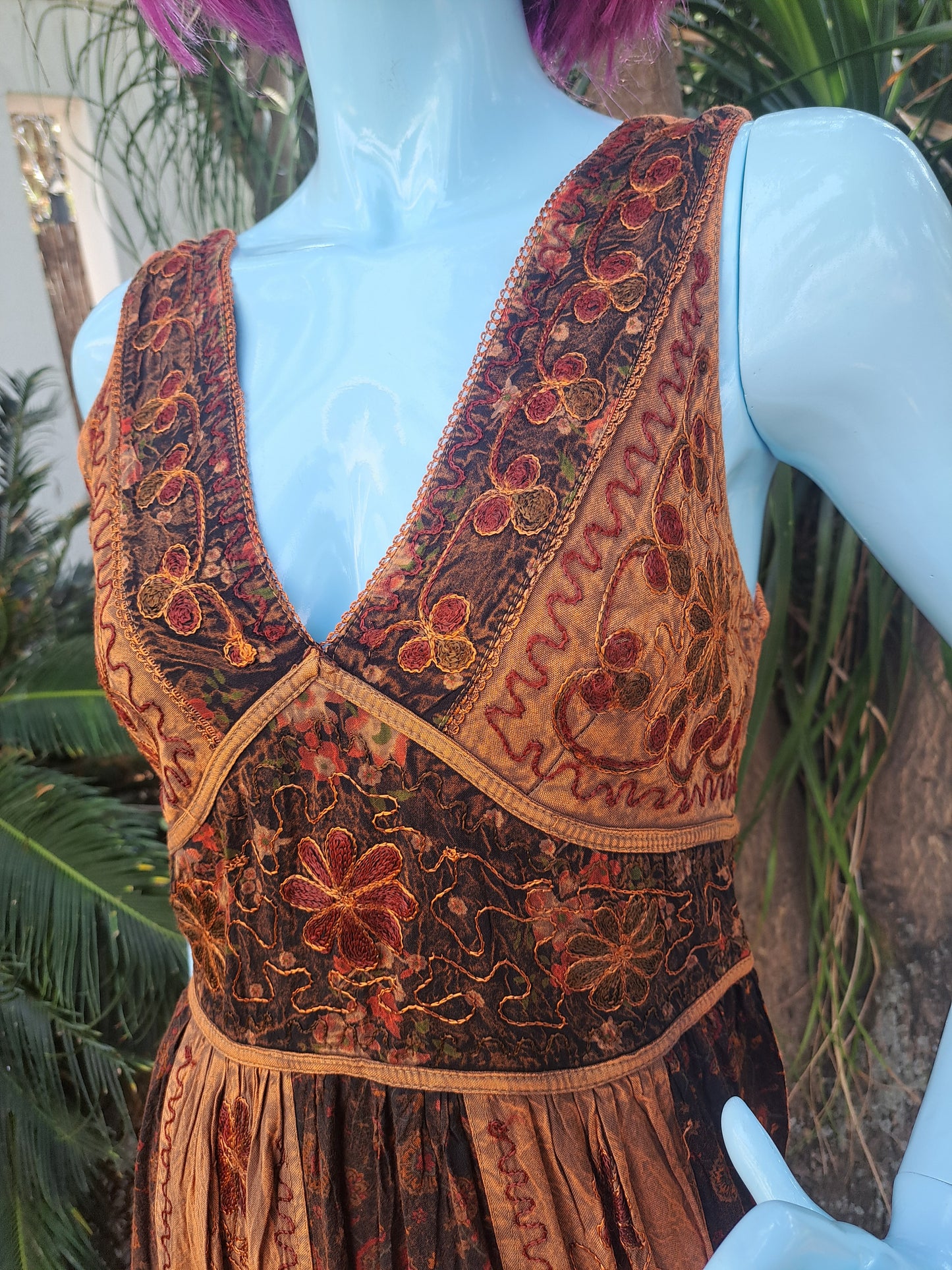 Autumn Field Queen Dress