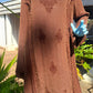 Detailed Chocolate Kurta