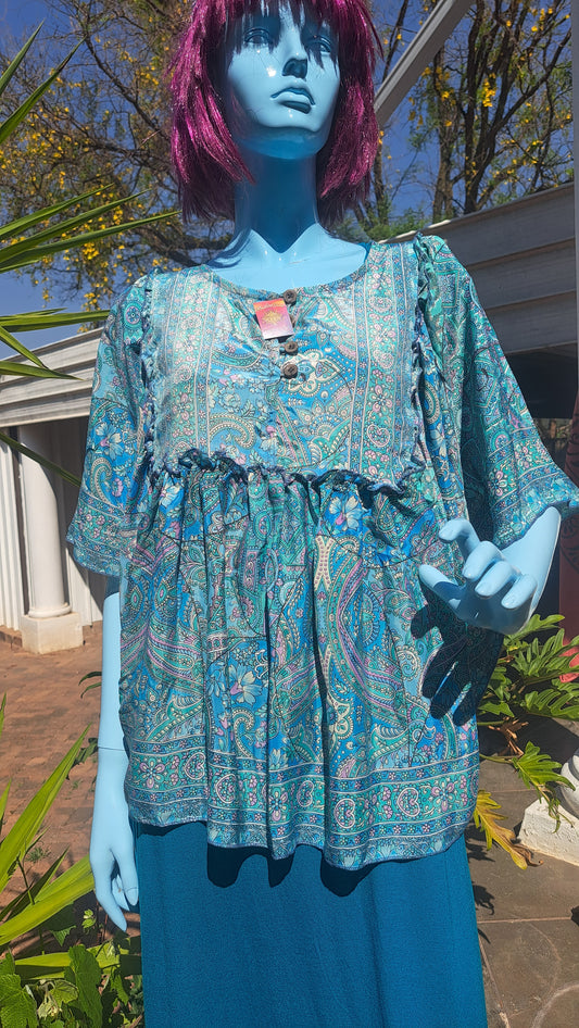 Sky Blue Batwing