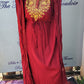 Golden Embroidered Kaftan