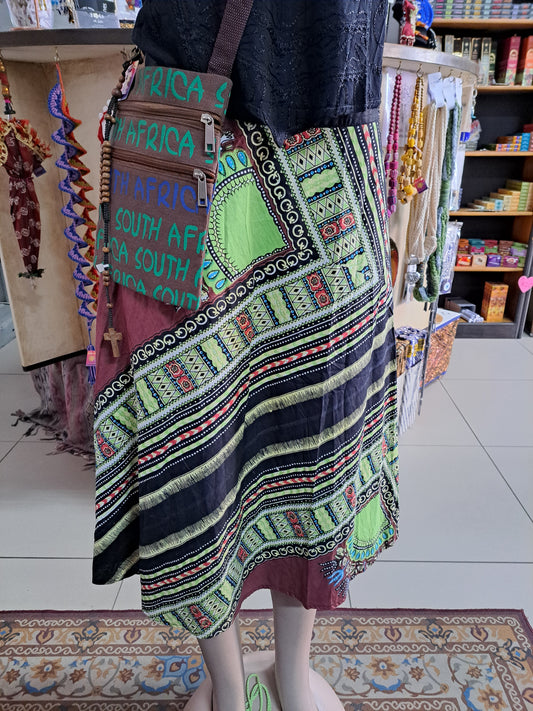 Ethnic Wrap Black