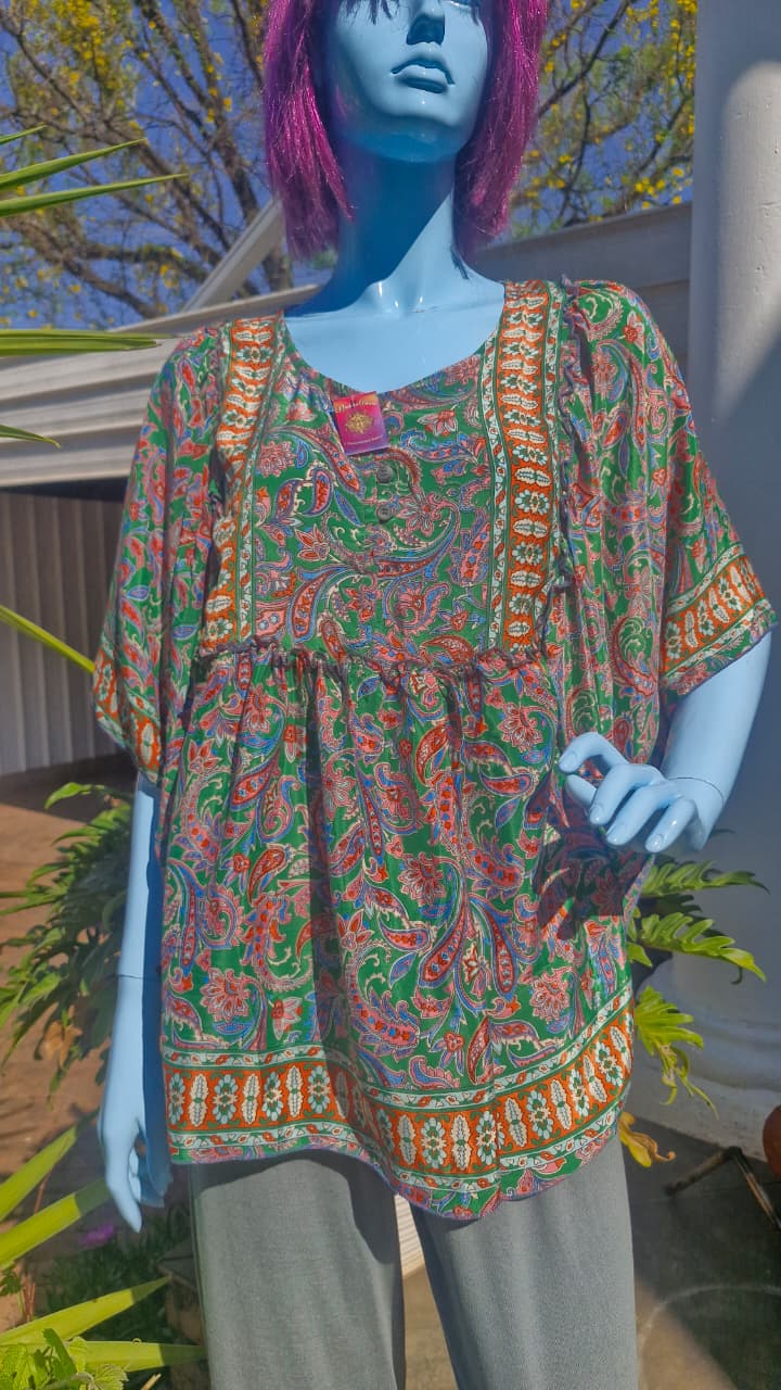 Orange Vines Batwing