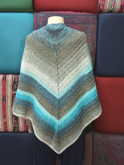 Stone & Twilight Shawl
