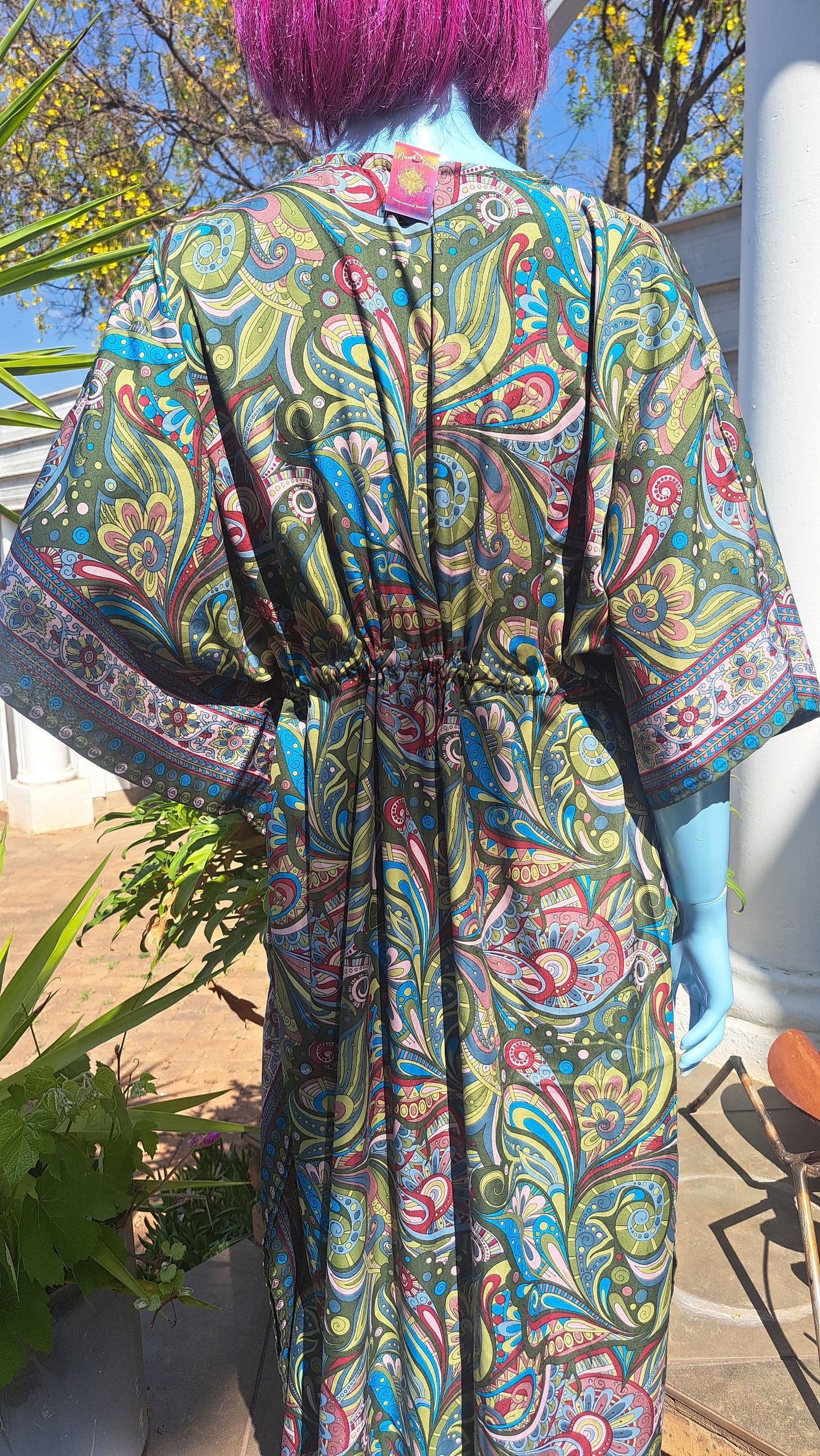 Olive Explosion Kaftan