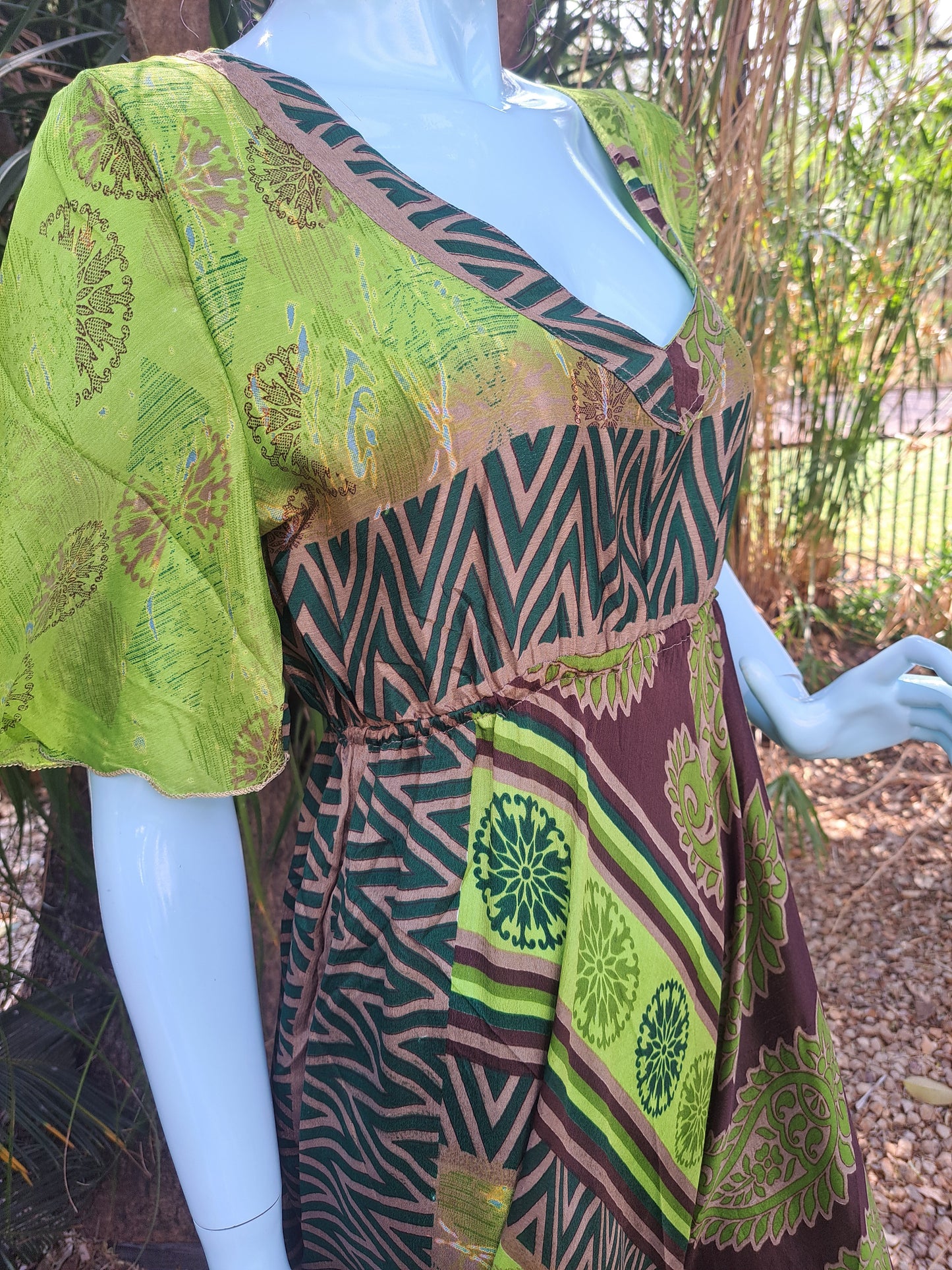 Chocolate Green A-Line