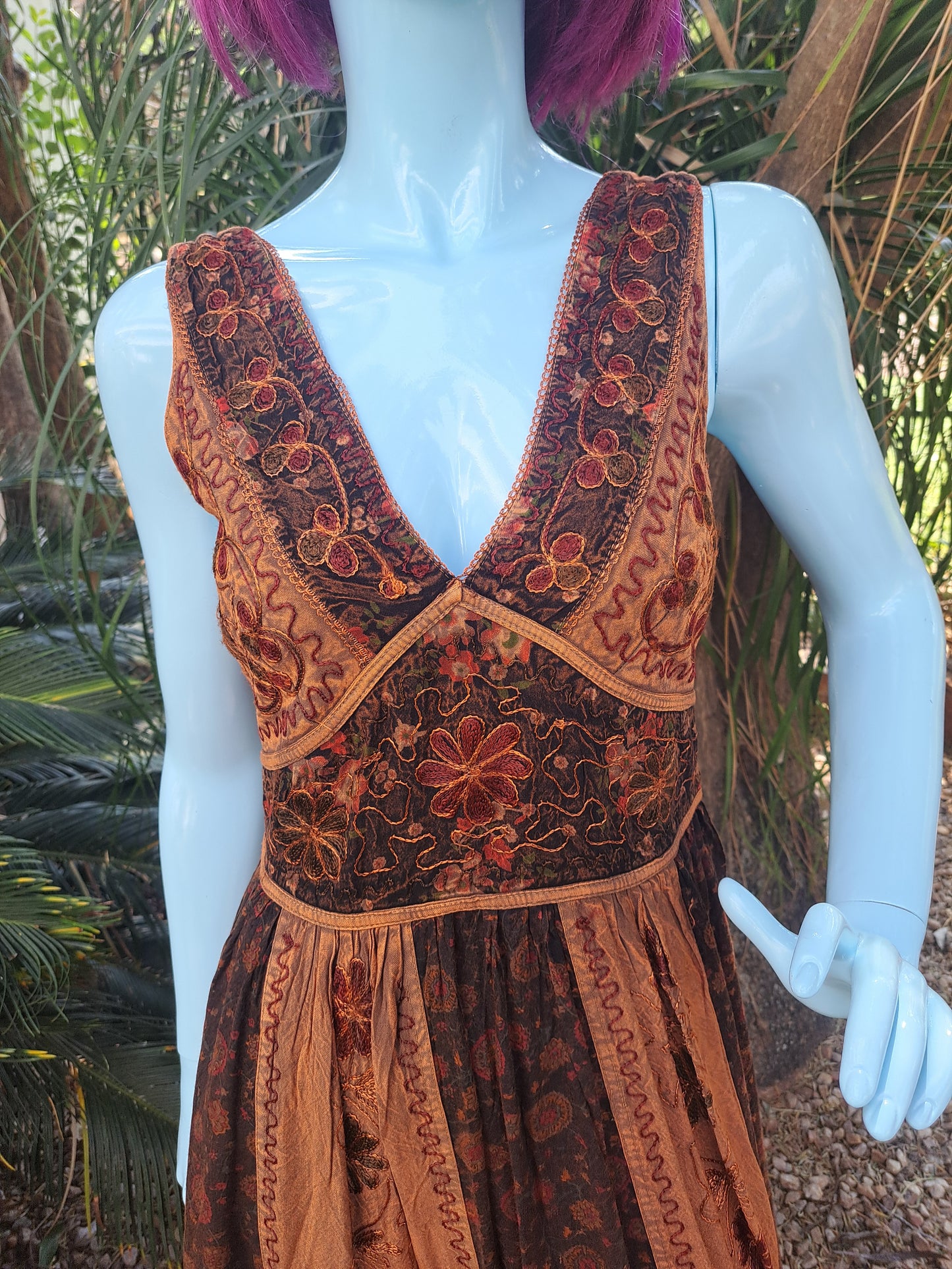 Autumn Field Queen Dress