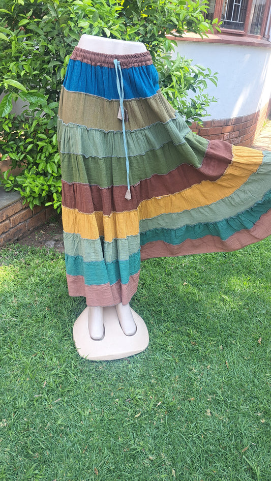 Autumn Ombre Skirt