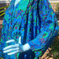 Bright Blue Mandala Blouse