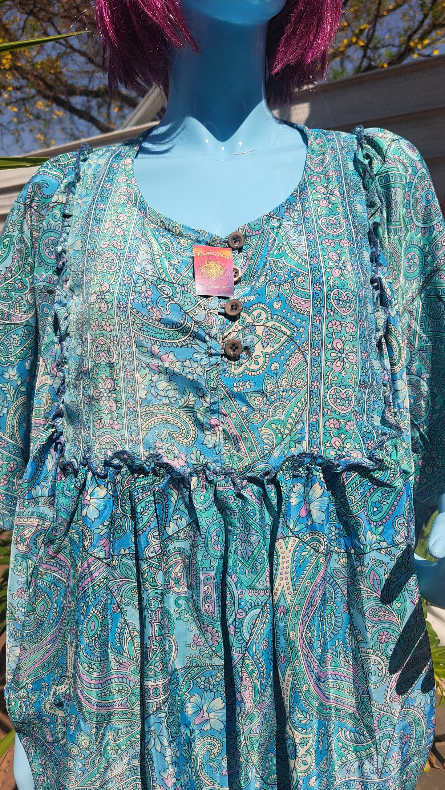 Sky Blue Batwing