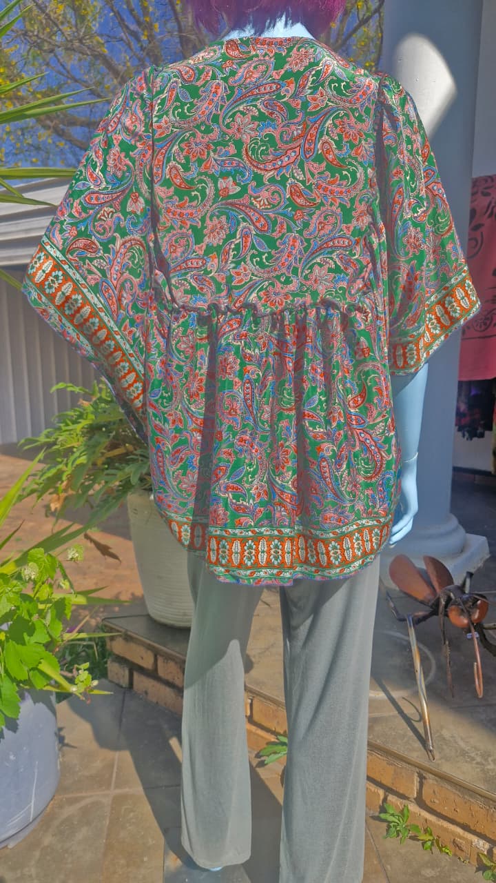 Orange Vines Batwing
