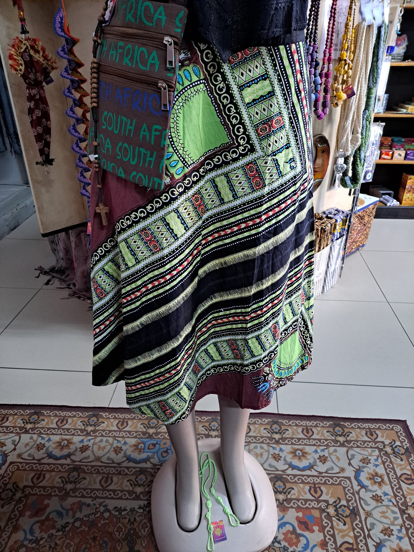 Ethnic Wrap Black
