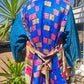 Block & Navy Kimono