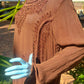Detailed Chocolate Kurta