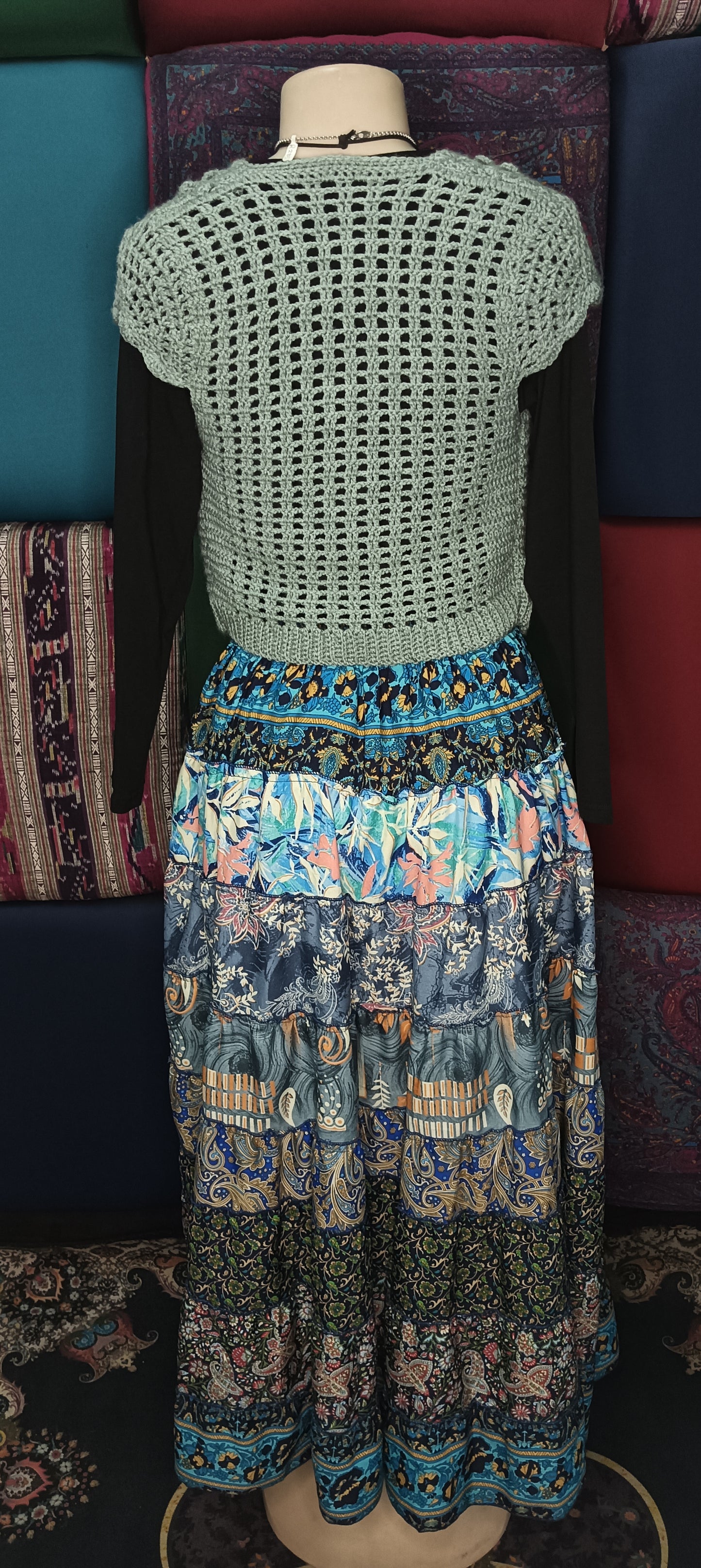Crafty Aqua Waistcoat
