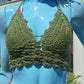 Moss Crochet Bra