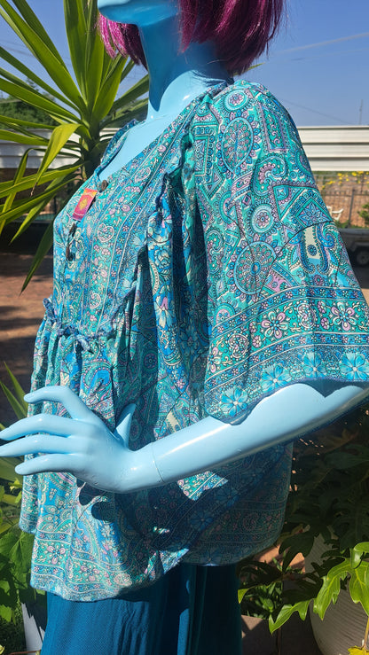 Sky Blue Batwing