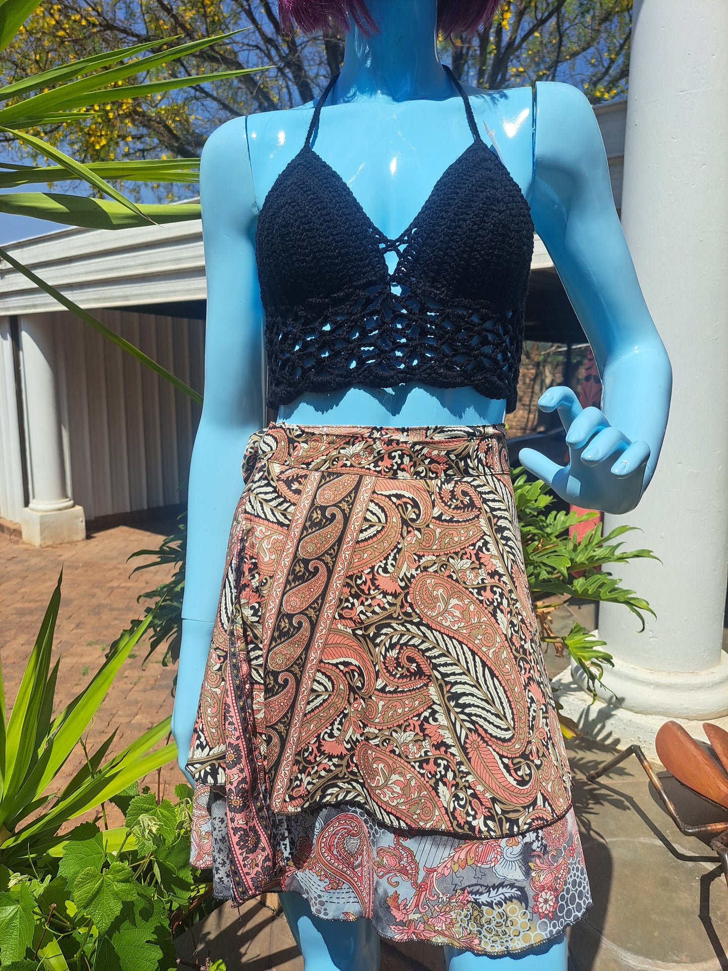 Feathers & Mandalas Mini Wrap