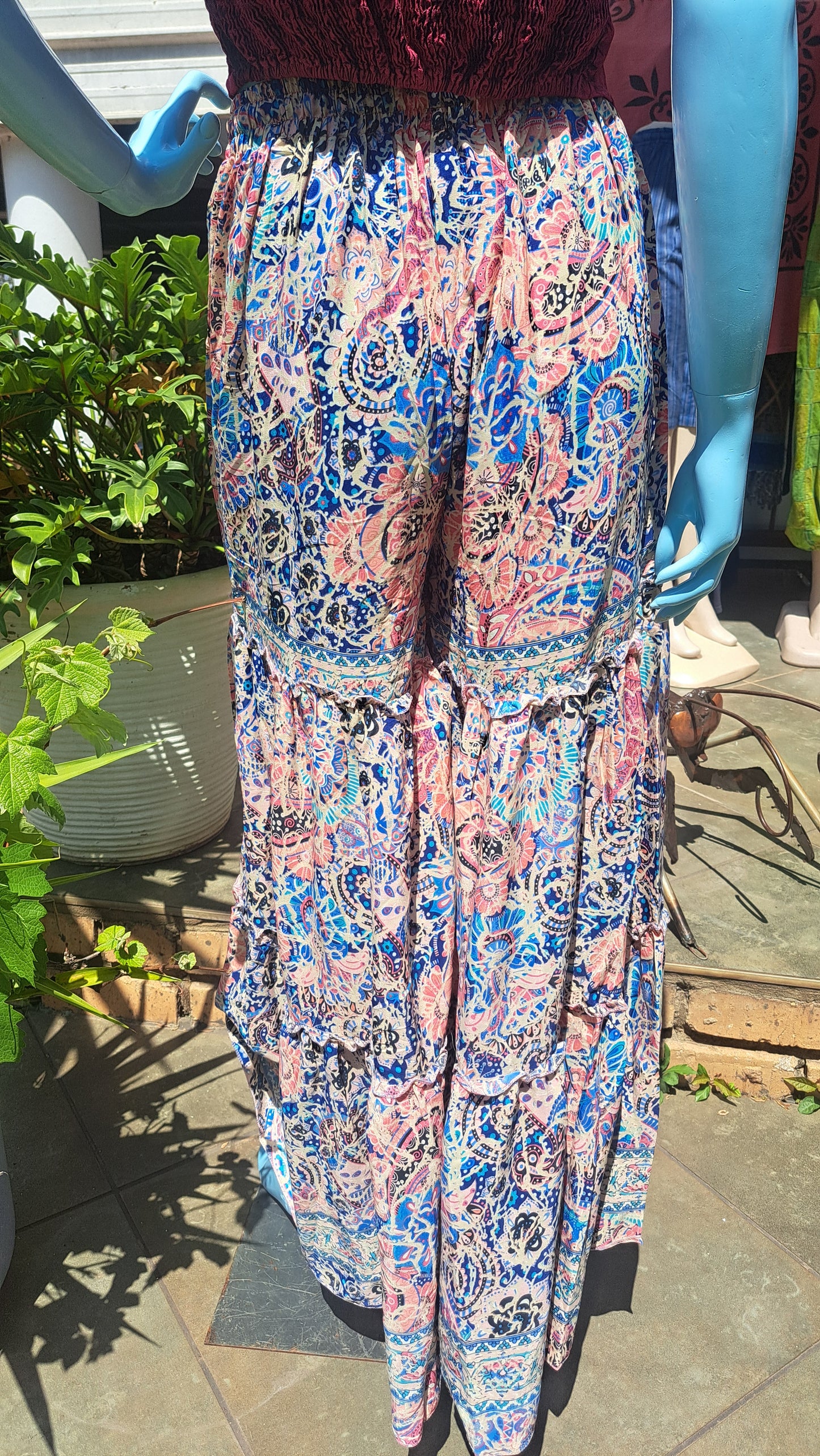 Pastel Paisley Flared Gypsy