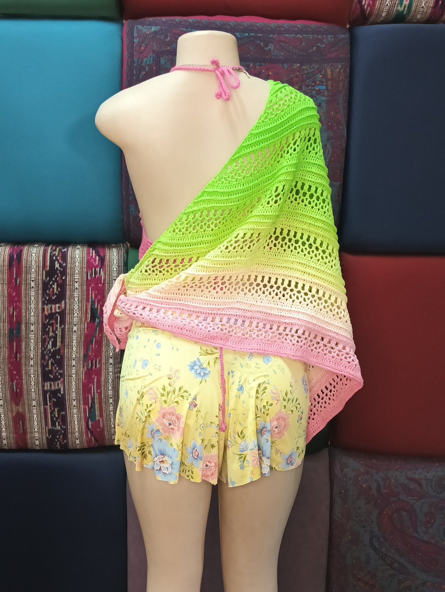 Strawberry Apple Shawl