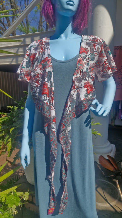 Coral & Lime Wrap