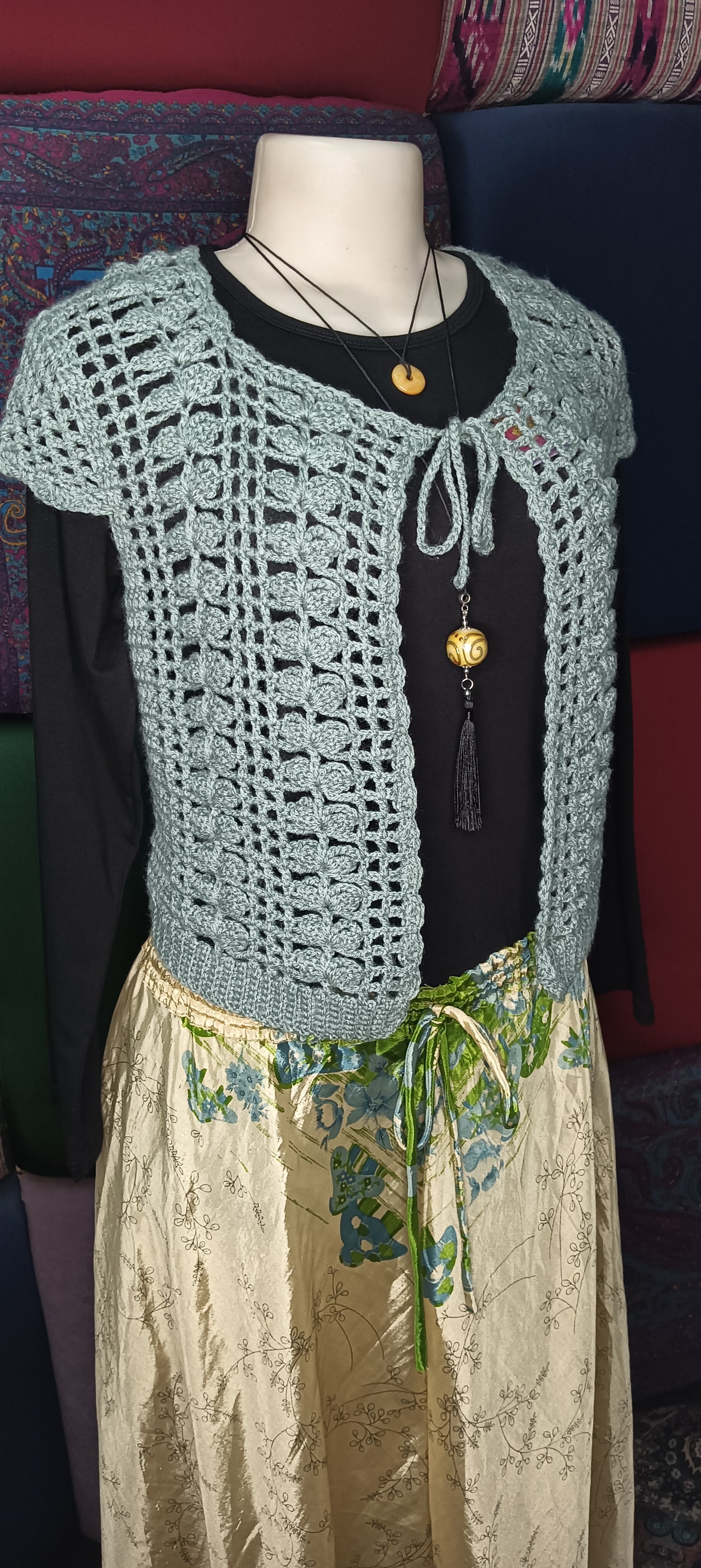 Crafty Aqua Waistcoat