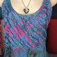 Indigo Garden Rip Dress