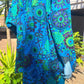 Bright Blue Mandala Blouse