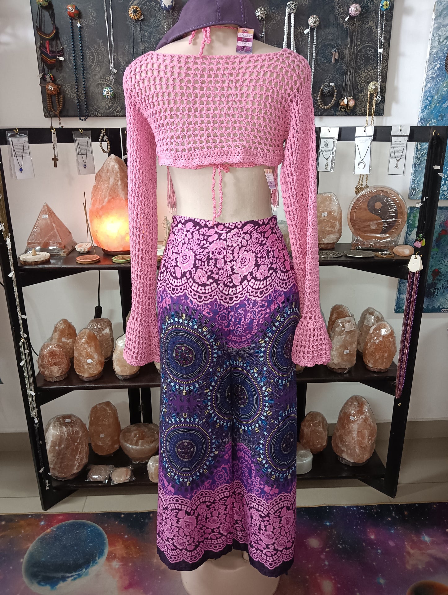 Crochet Crop Sleeved