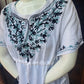 Black & White Kaftan Blouse