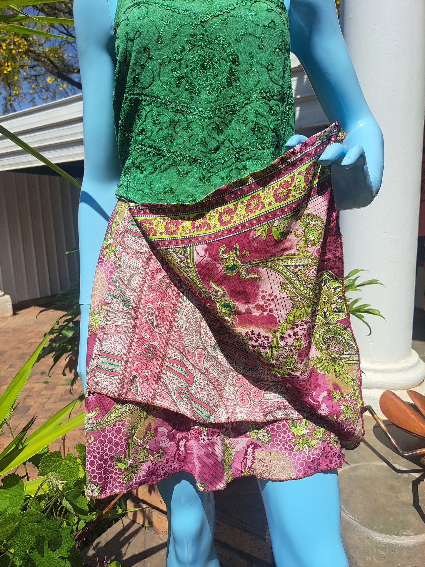 Emerald Pink Mini Wrap
