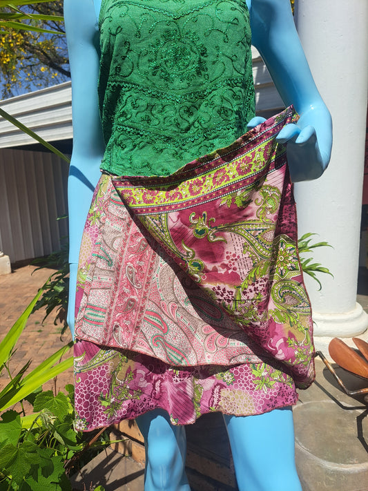 Emerald Pink Mini Wrap
