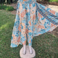 Sunny Sky Rouged Skirt