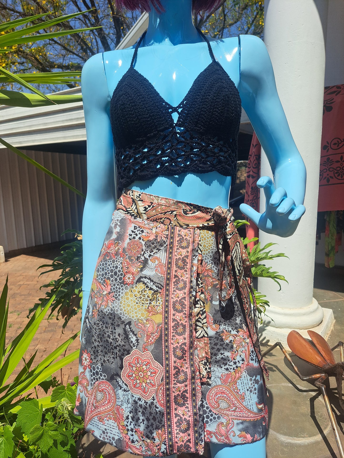 Feathers & Mandalas Mini Wrap