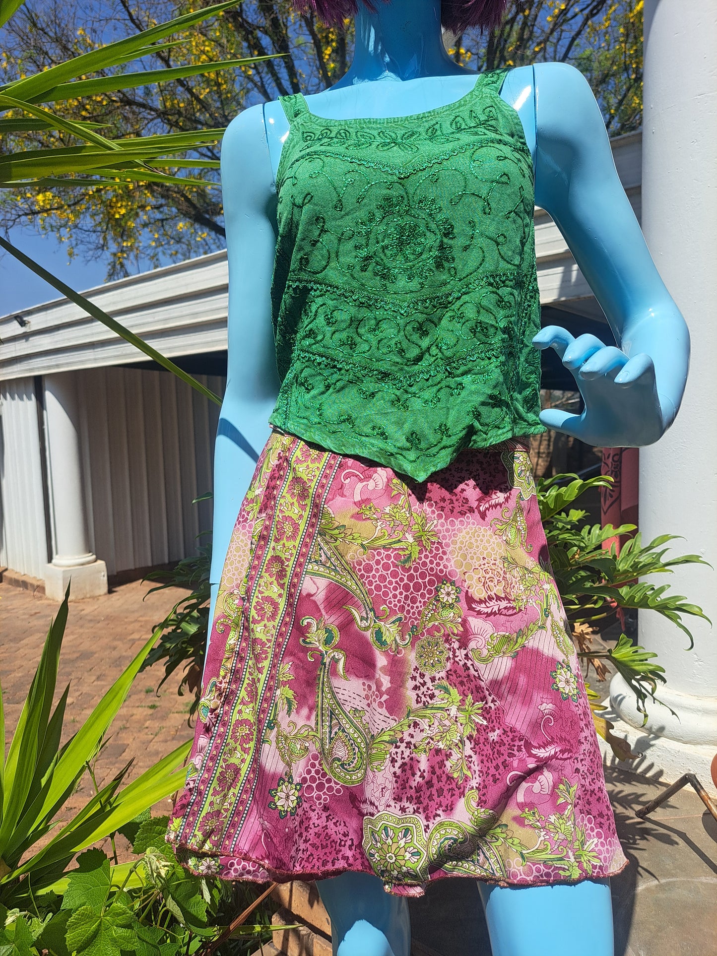 Emerald Pink Mini Wrap