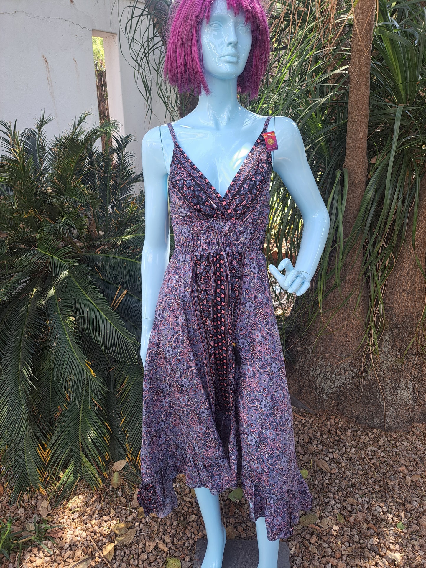 Plum Spanish Frill