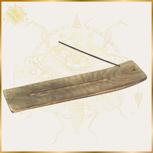 Thick Wooden Incense Burner