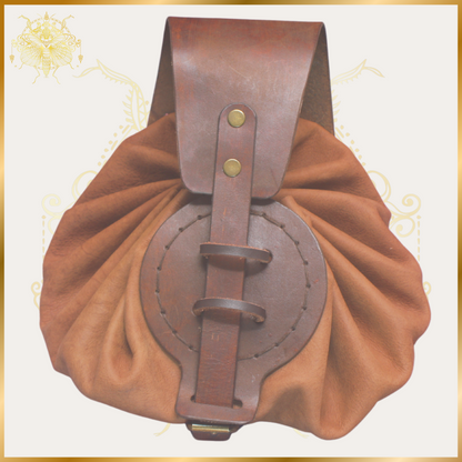 Leather "Make-Up" Bag