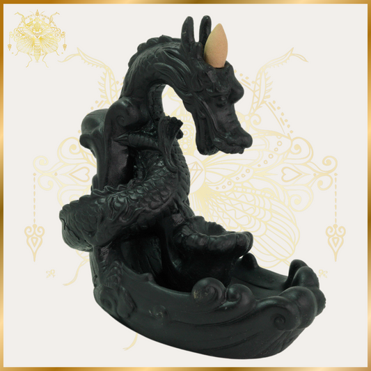 Large Dragon Backflow Incense Burner