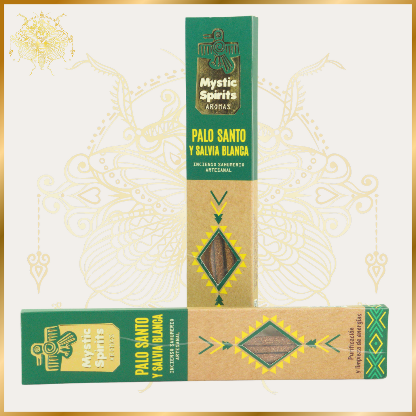 Mystic Spirits Palo Santo & White Sage Incense