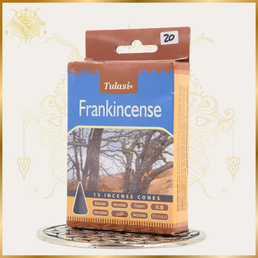 Tulasi Frankincense Incense Cones